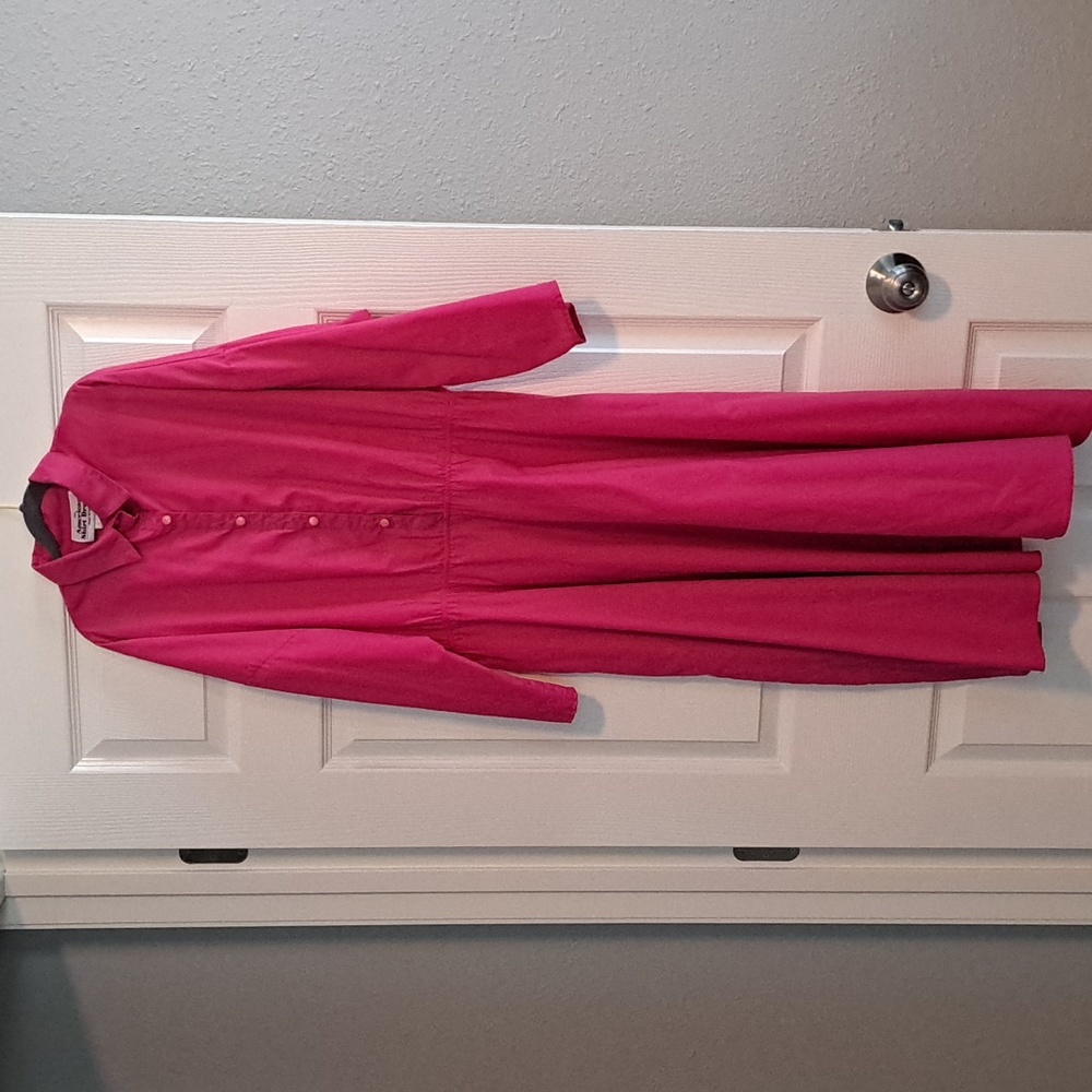 Pink Vintage American Shirt Dress Company Fit & Flare Dress